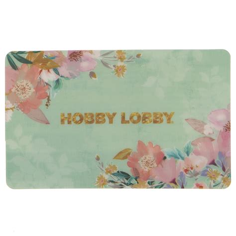 gift card hobby lobby
